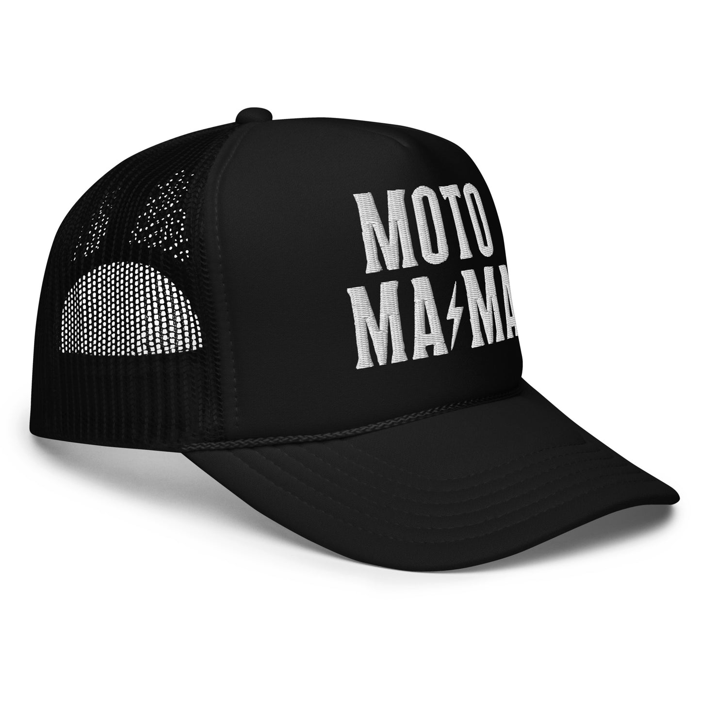 MOTO MAMA TRUCKER - CLASSIC WHITE