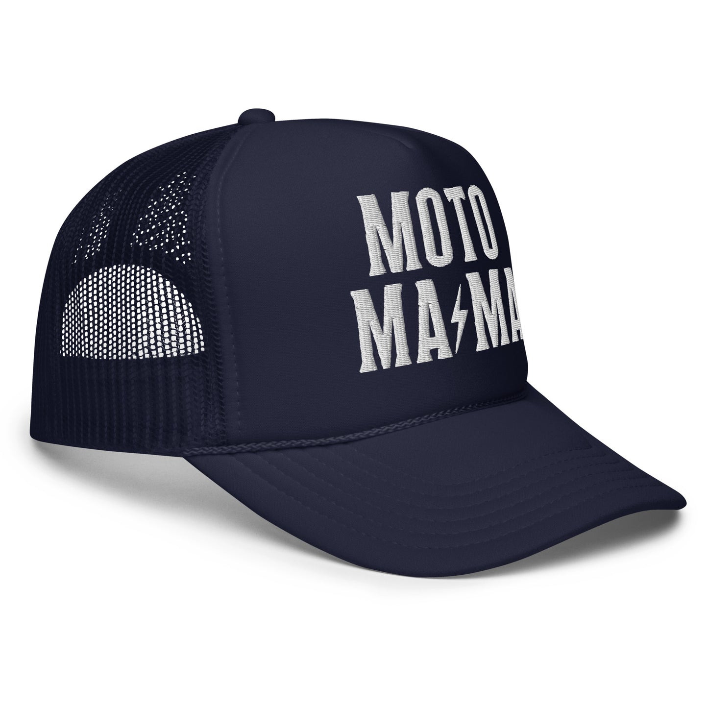 MOTO MAMA TRUCKER - CLASSIC WHITE