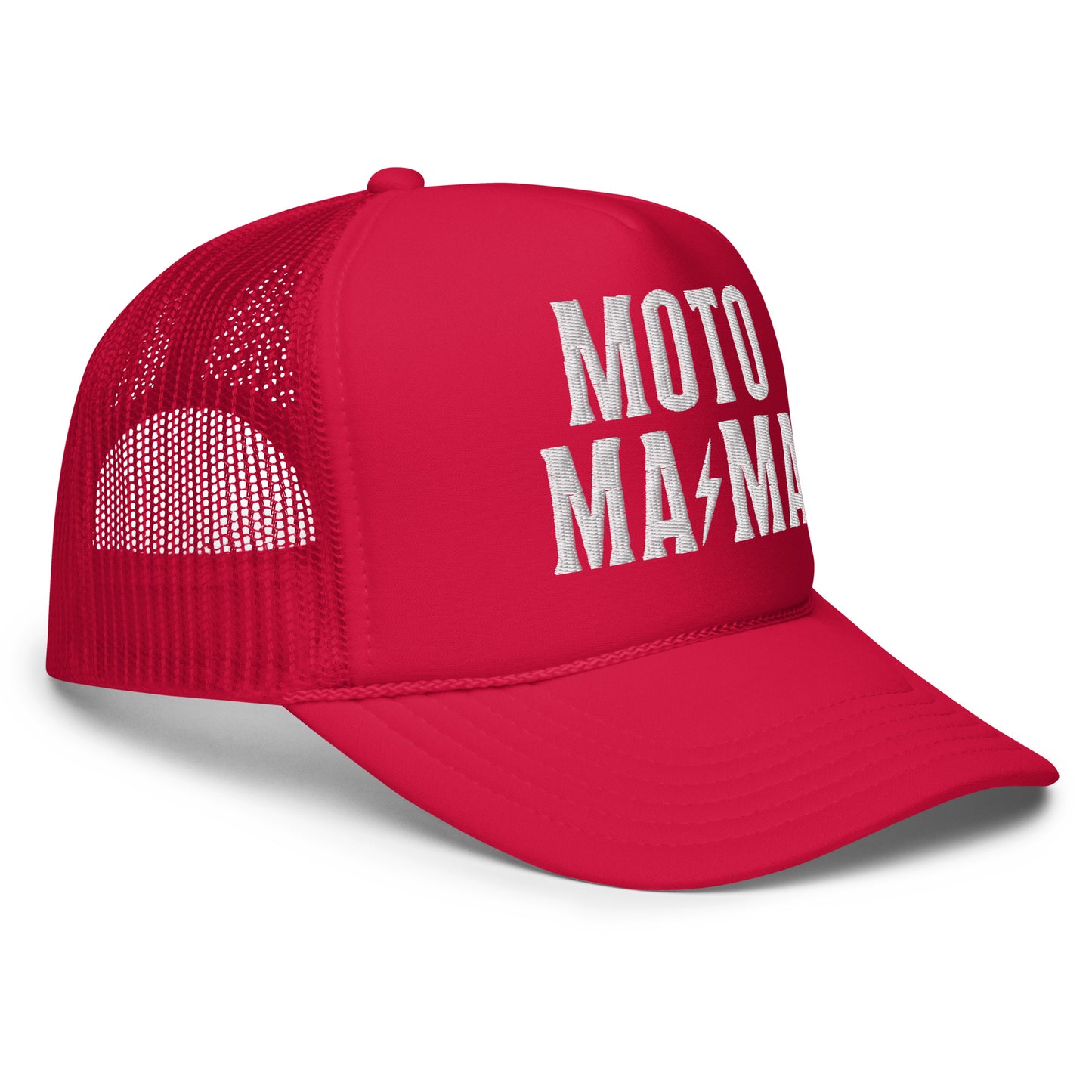 MOTO MAMA TRUCKER - CLASSIC WHITE