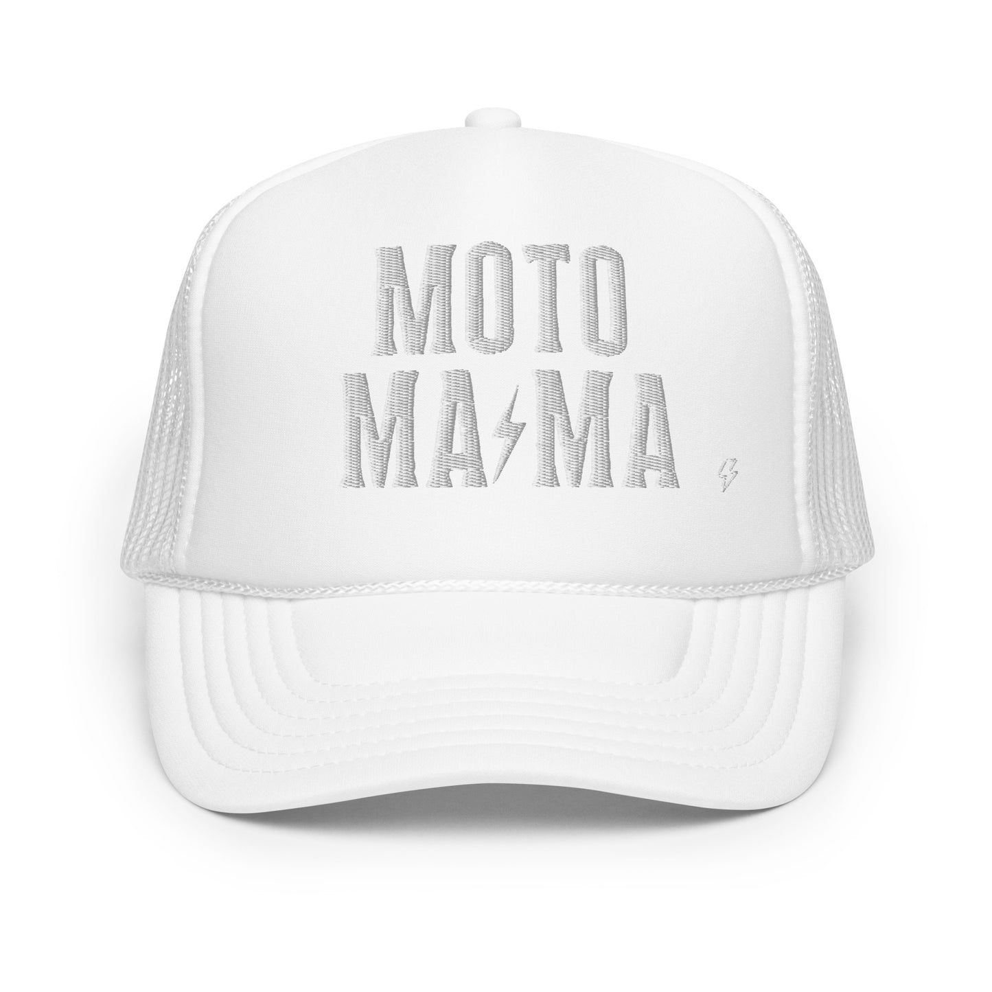MOTO MAMA TRUCKER - CLASSIC WHITE